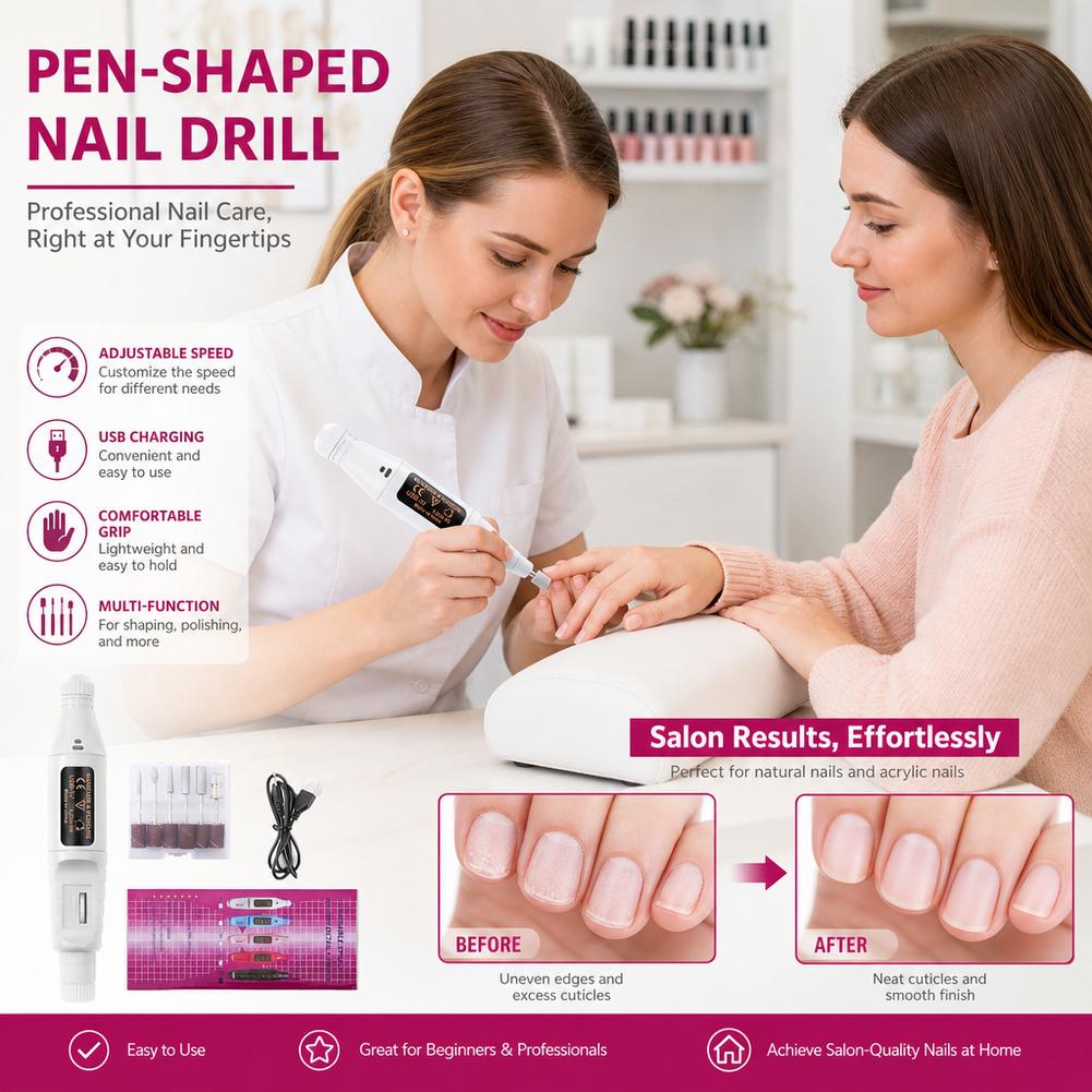 USB Electric Nail Drill Pen Na - Power Tools Sander recension och pris
