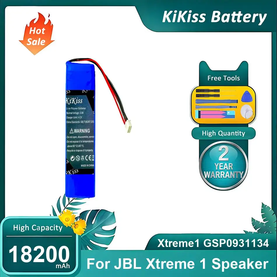 Powerful Speaker Battery For J - Xtreme Power Tools recension och pris