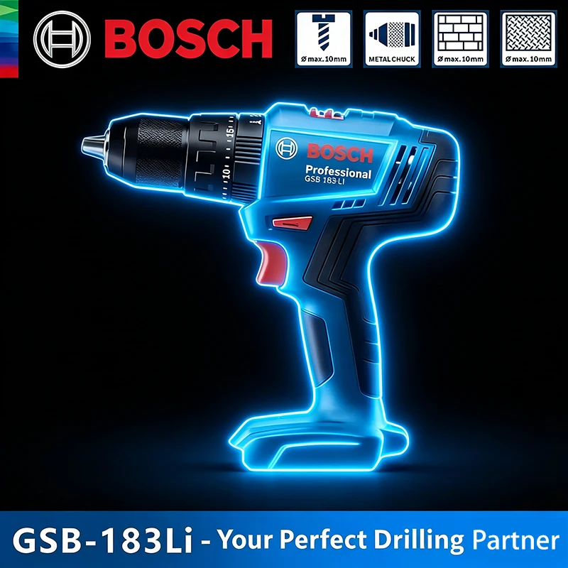 Bosch GSB 183-Li Multi-use Pow - Power Tools Wood recension och pris