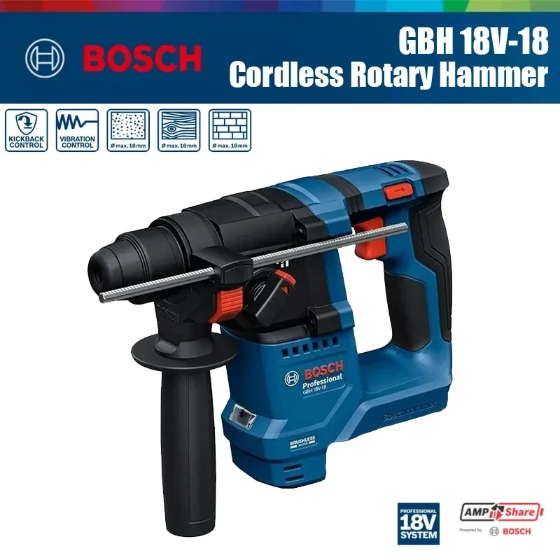 Bosch GBH 18V-18 Cordless Rota - Power Tools Cordless recension och pris