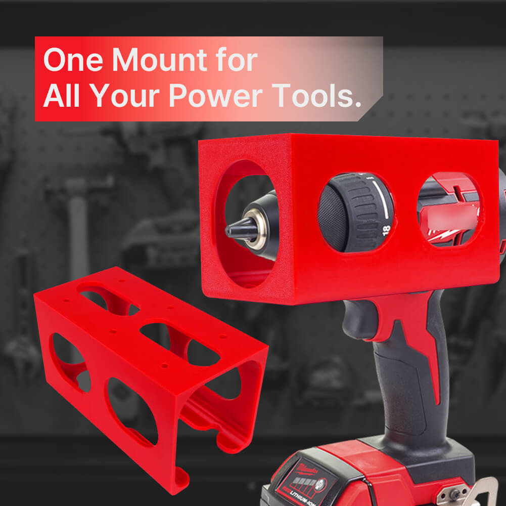 Universal 18V Drill Wall Mount - Power Tools Storage recension och pris
