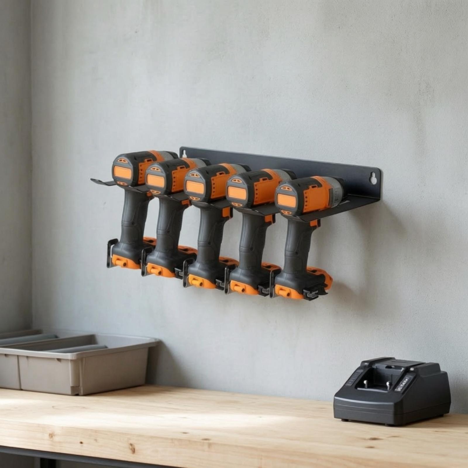 Power Tool Storage Rack with D - Power Tools Storage recension och pris