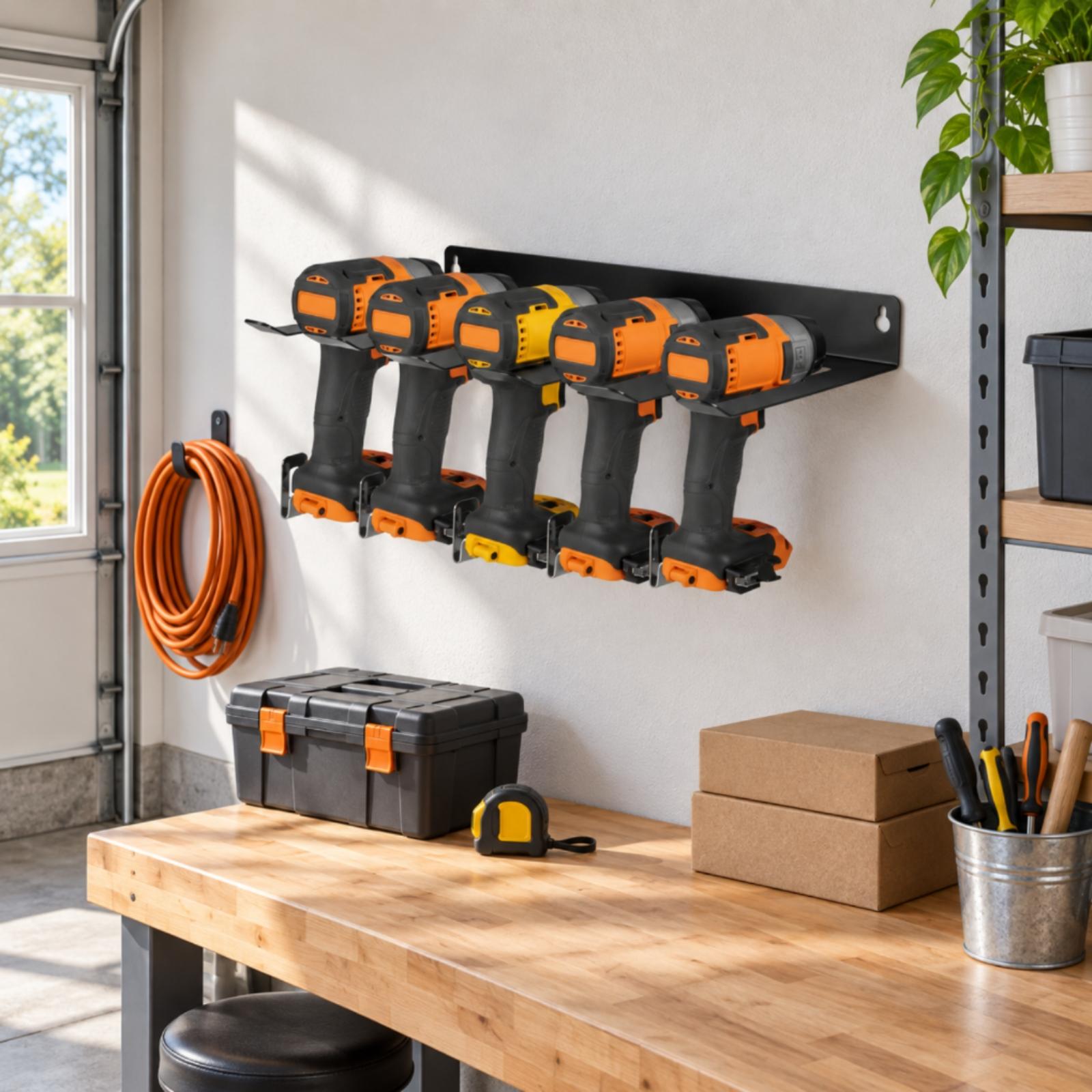 Power Tool Storage Rack with D - Power Tools Storage recension och pris