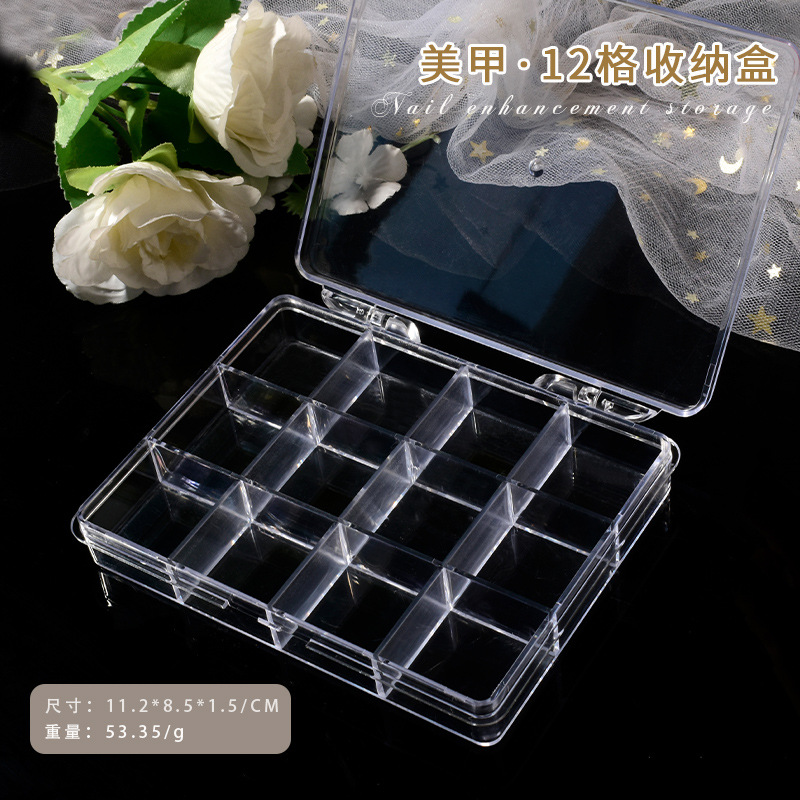 6/12/24grids Empty Clear Plast - Power Tools Storage recension och pris