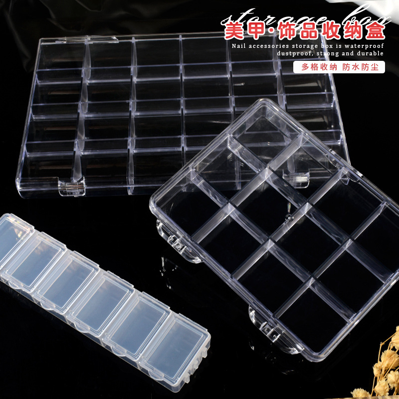 6/12/24grids Empty Clear Plast - Power Tools Storage recension och pris