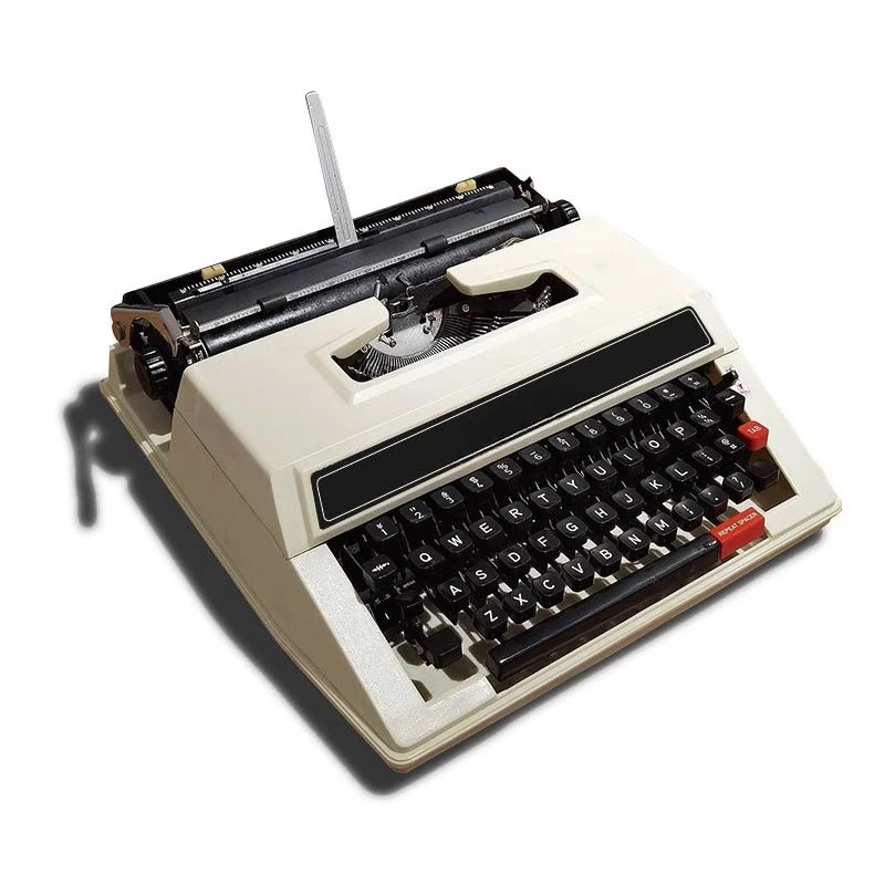 Typewriter White English Mecha - Power Tools English recension och pris