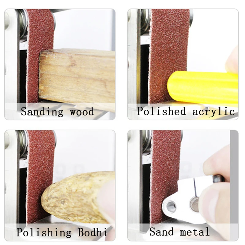 10PCS Abrasive Sanding Belts 3 - Power Tools Sander recension och pris