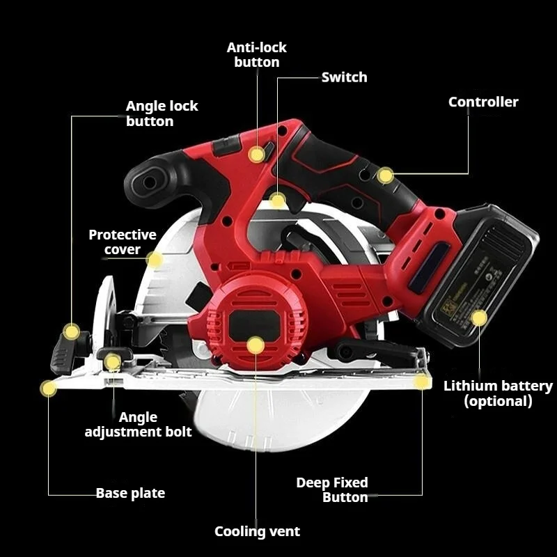Brushless Lithium Electric Cut - Power Tools Wood recension och pris