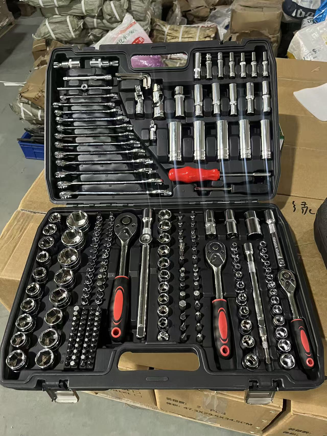 216-Piece DIY Auto Repair Tool - Power Tools Kit Set recension och pris