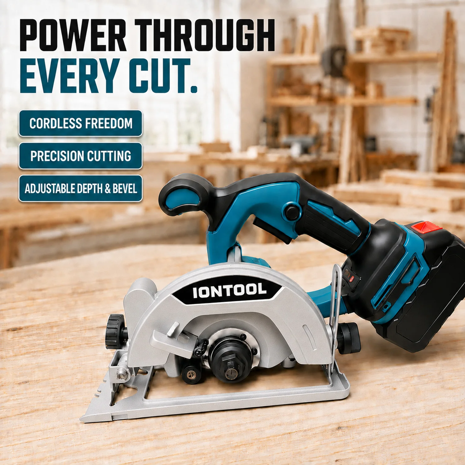 IONTOOL 850W Cordless Circular - Circular Saw Cordless recension och pris