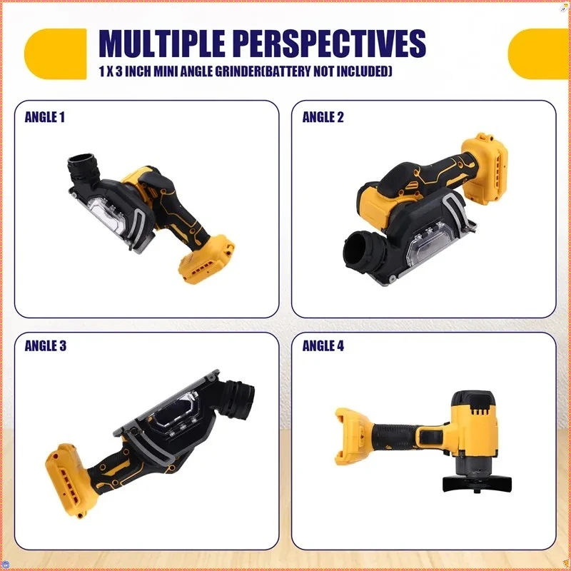 3 Inch Mini Angle Grinder  Cor - Circular Saw Cordless recension och pris