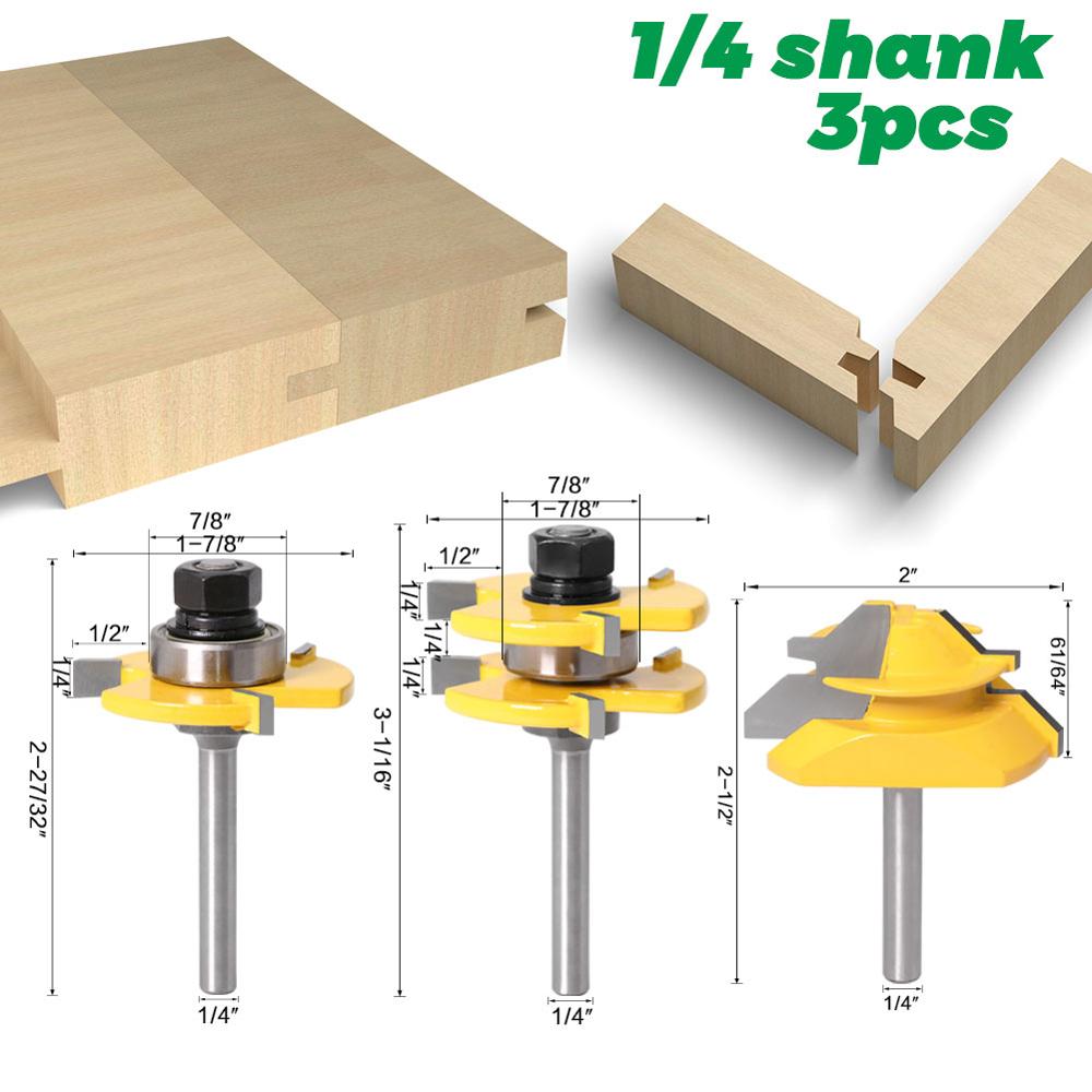 Tongue and Groove Router Bit T - Router Trim Base recension och pris