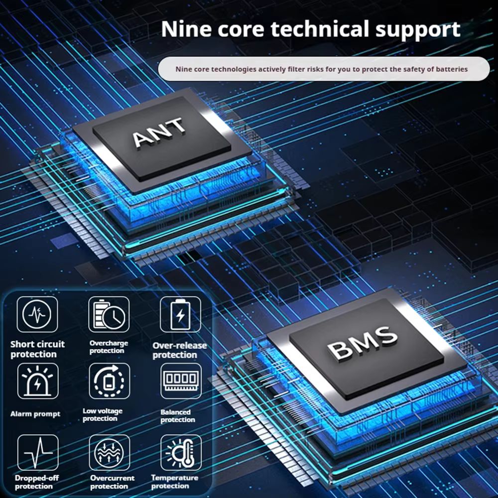 ANT BMS Smart 4S 60-400A BMS w - Power Tools App recension och pris