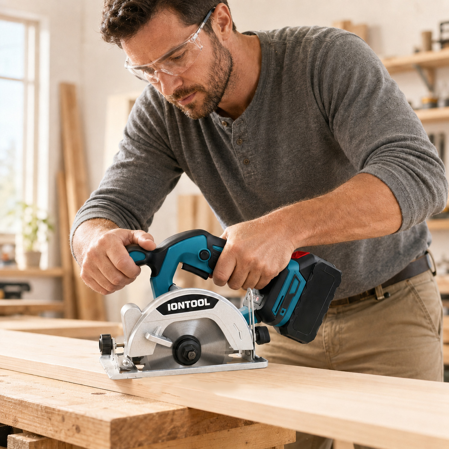 IONTOOL 5.5 Inch Cordless Circ - Circular Saw Cordless recension och pris