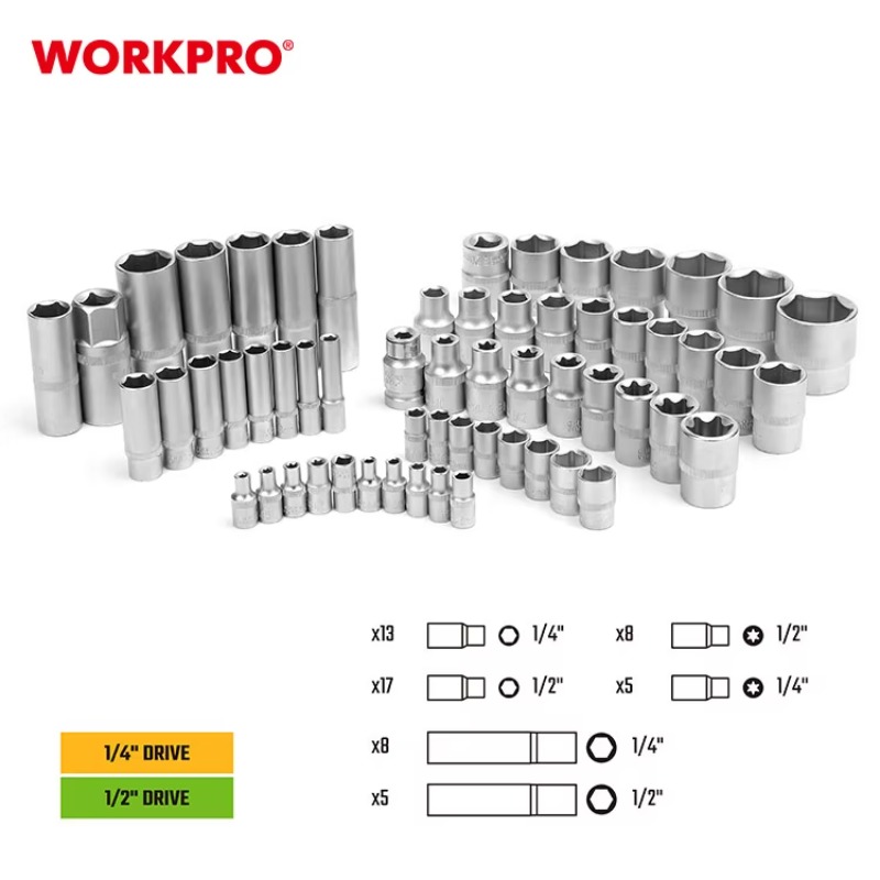 108pcs Professional Mechanics  - Power Tools Kit Set recension och pris