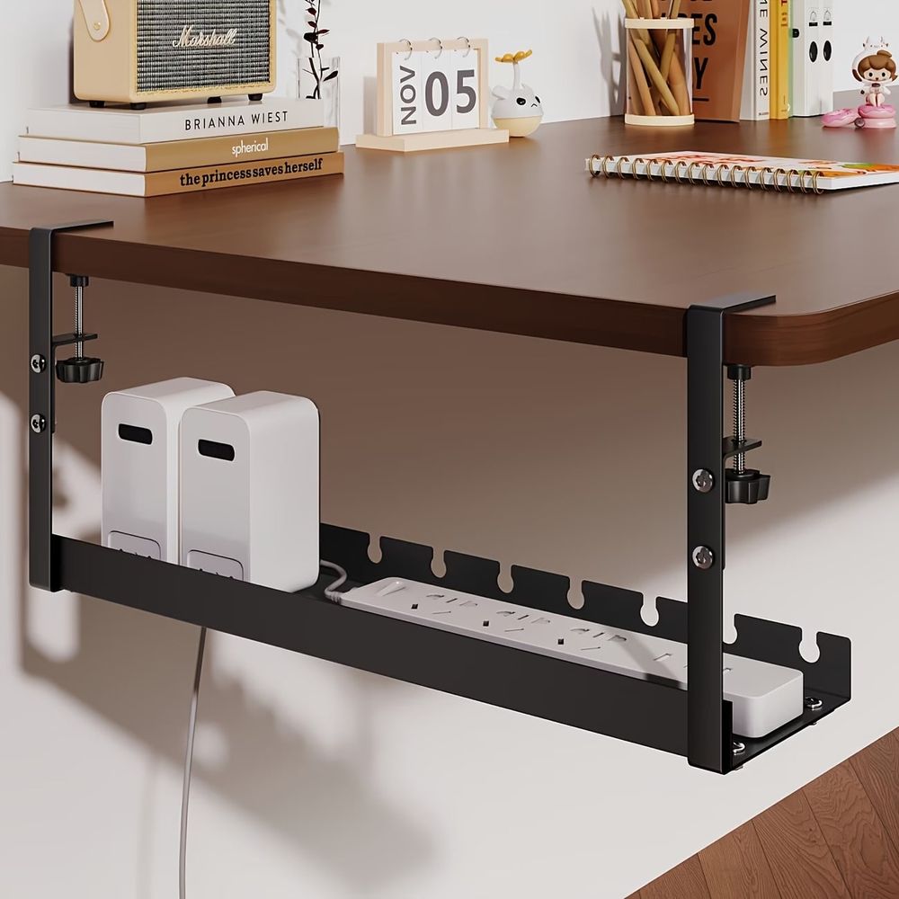Desktop Cable Management Tray, - Power Tools Storage recension och pris