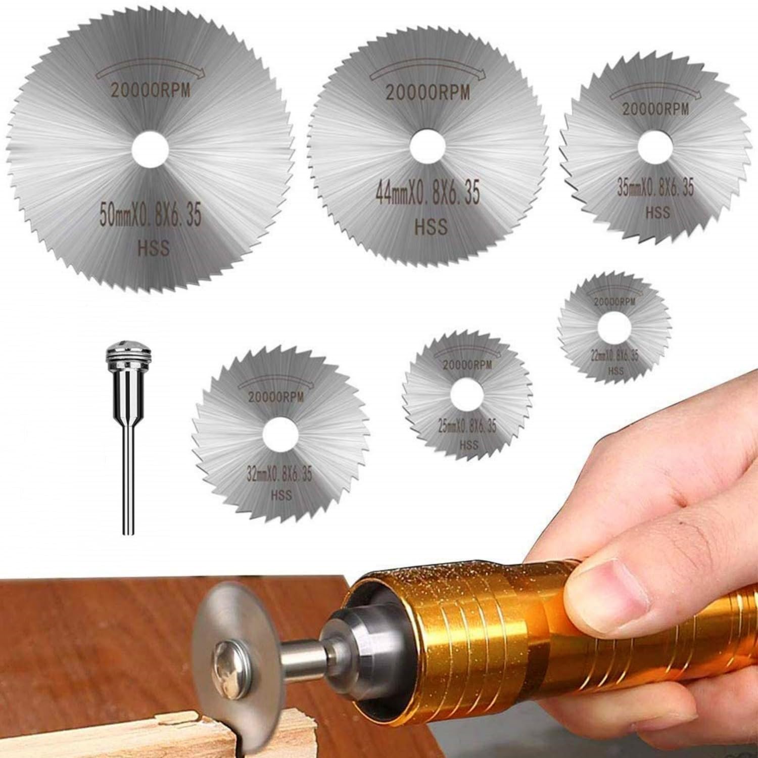 7pcs High Speed Steel Circular - Circular Saw Cordless recension och pris