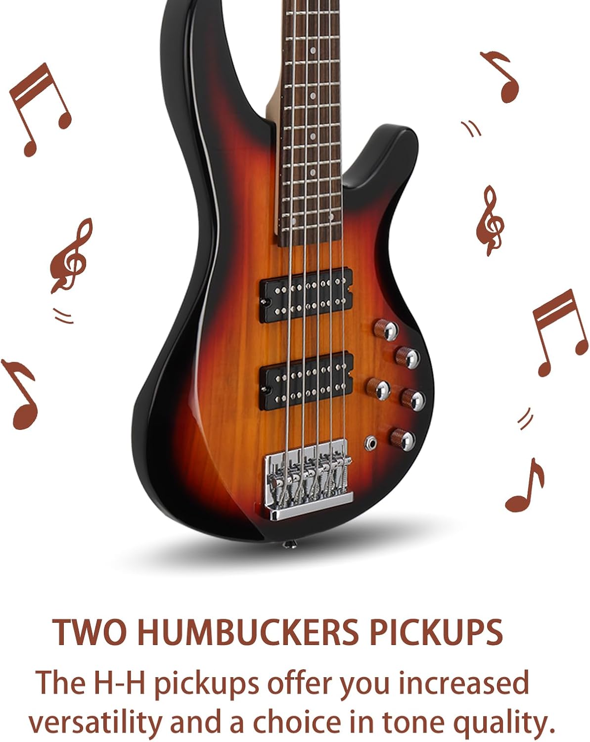 5-String Electric Bass Guitar, - Power Tools Kit Set recension och pris