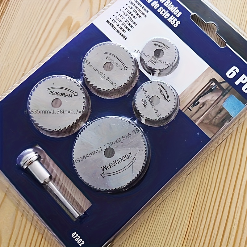 6Pcs Mini Circular Saw Blade,  - Circular Saw Cordless recension och pris