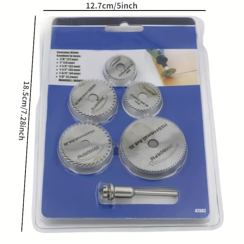 6Pcs Mini Circular Saw Blade,  - Circular Saw Cordless recension och pris