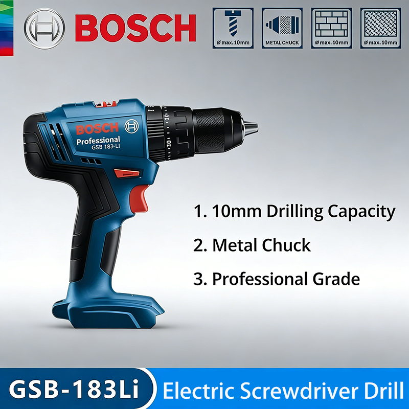 Bosch GSB183-LI Electric Drill - Power Tools Wood recension och pris