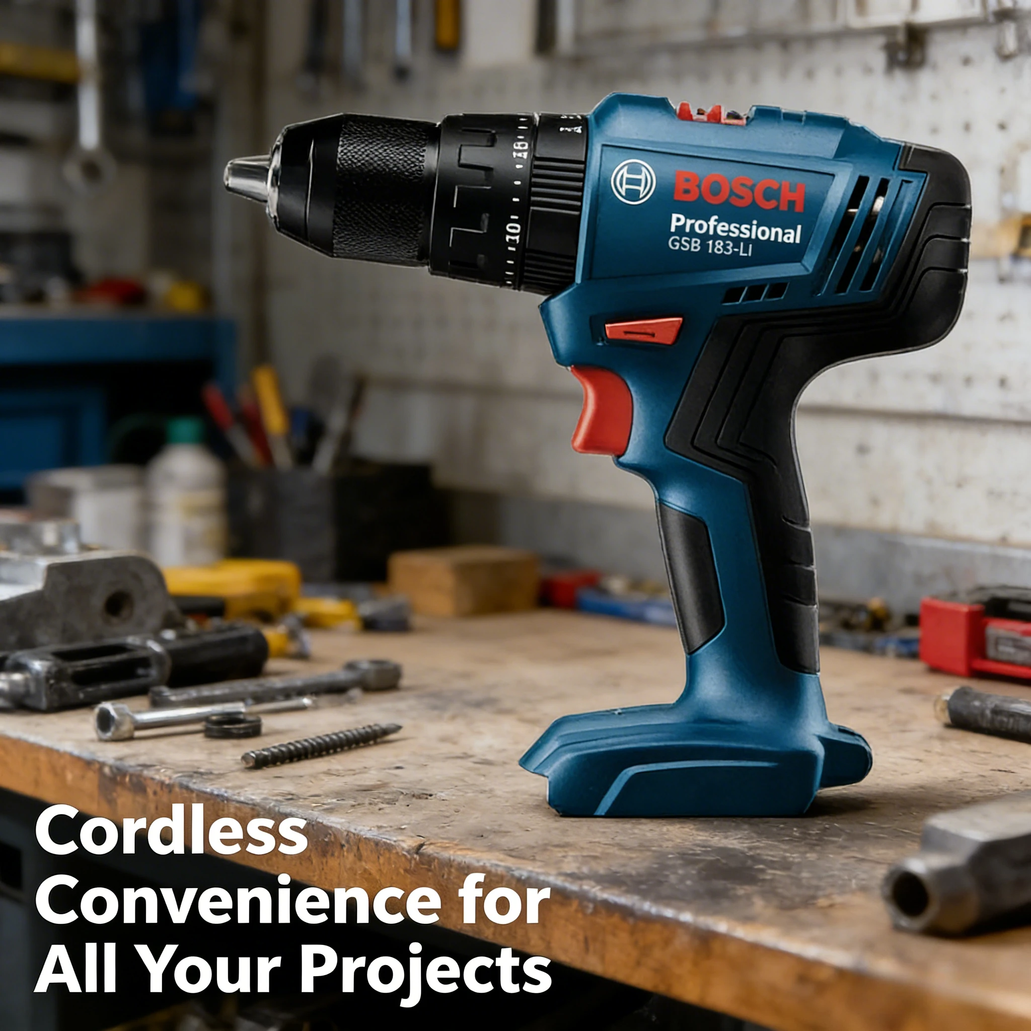 Bosch GSB183-LI Electric Drill - Power Tools Wood recension och pris
