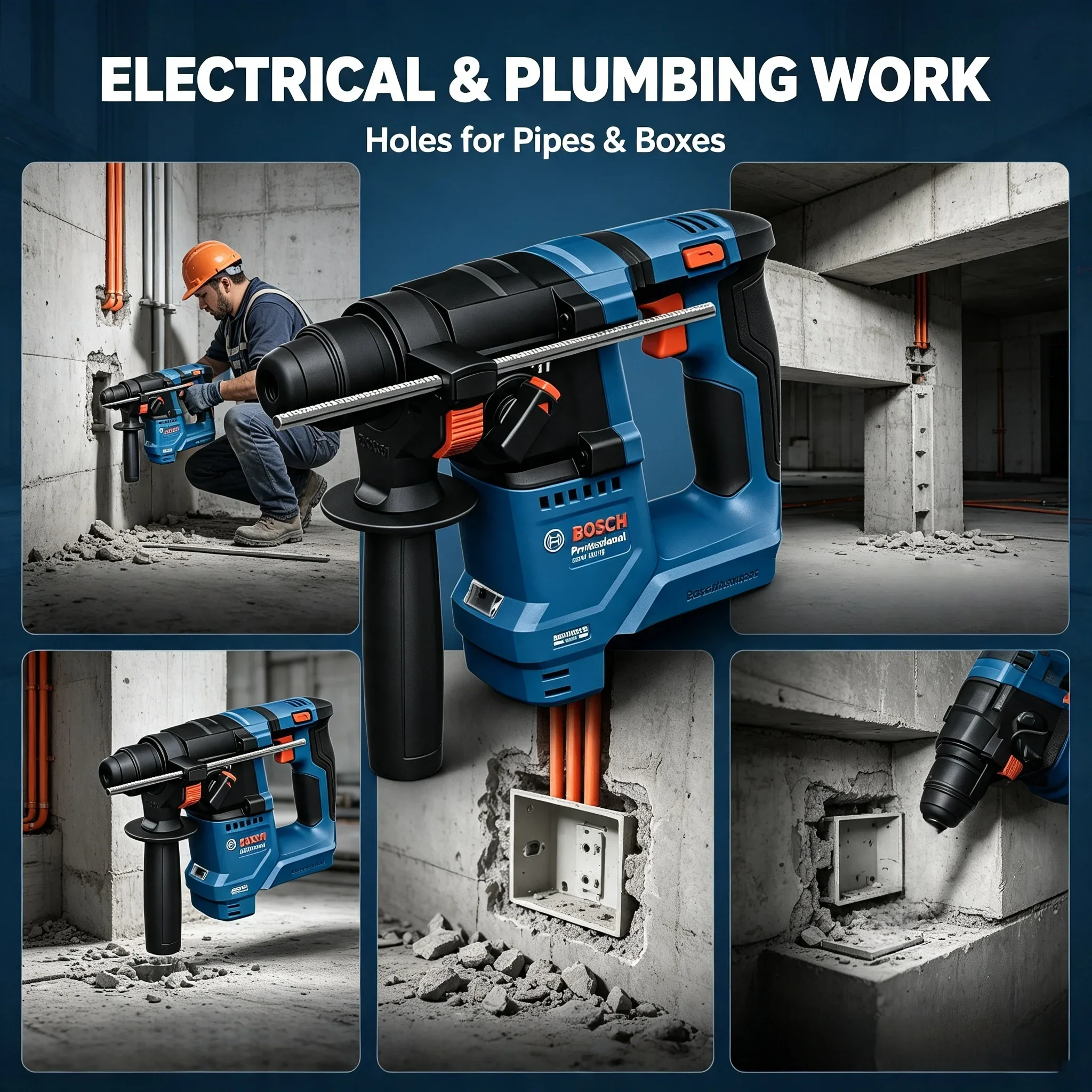 Bosch GBH 18V-18 Cordless Rota - Power Tools Cordless recension och pris