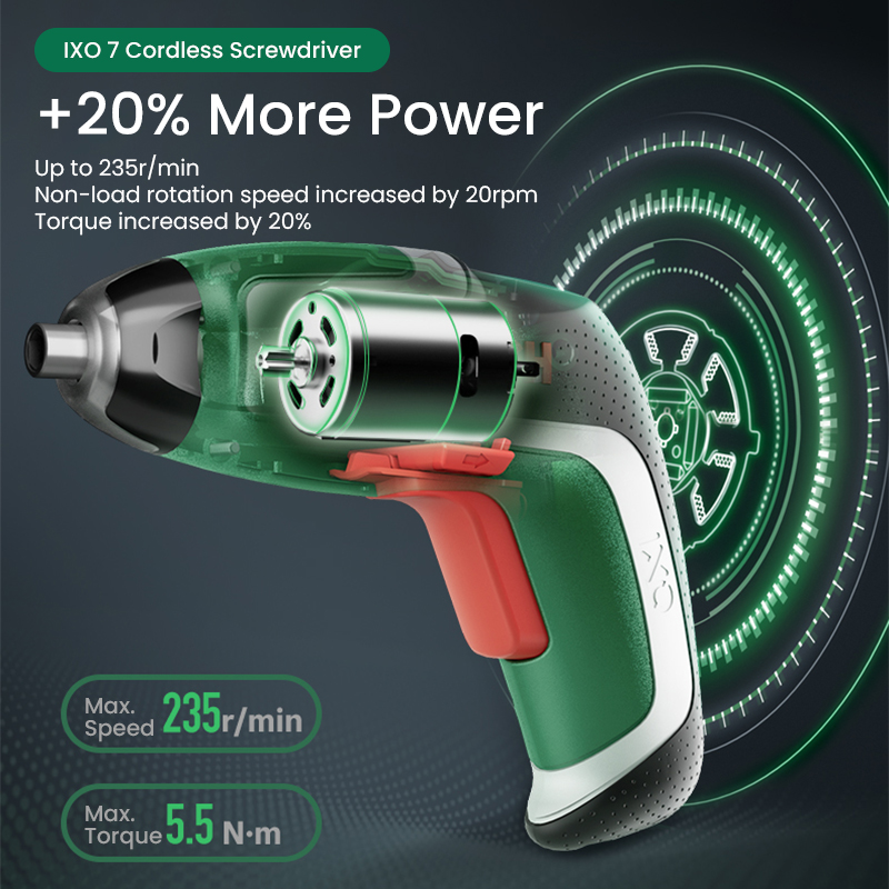 Bosch IXO 7 Cordless Screwdriv - Power Tools Cordless recension och pris