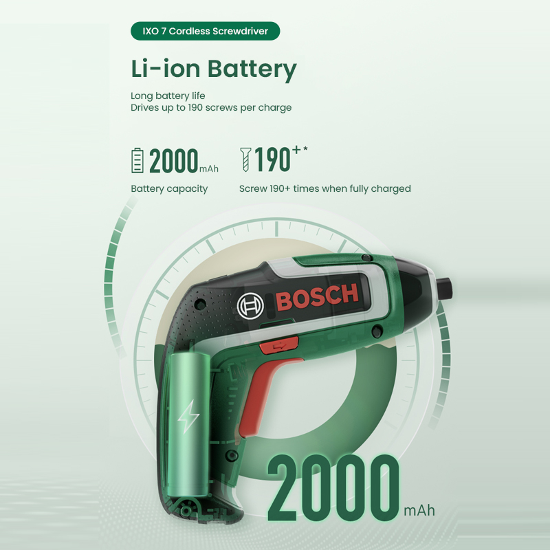 Bosch IXO 7 Cordless Screwdriv - Power Tools Cordless recension och pris