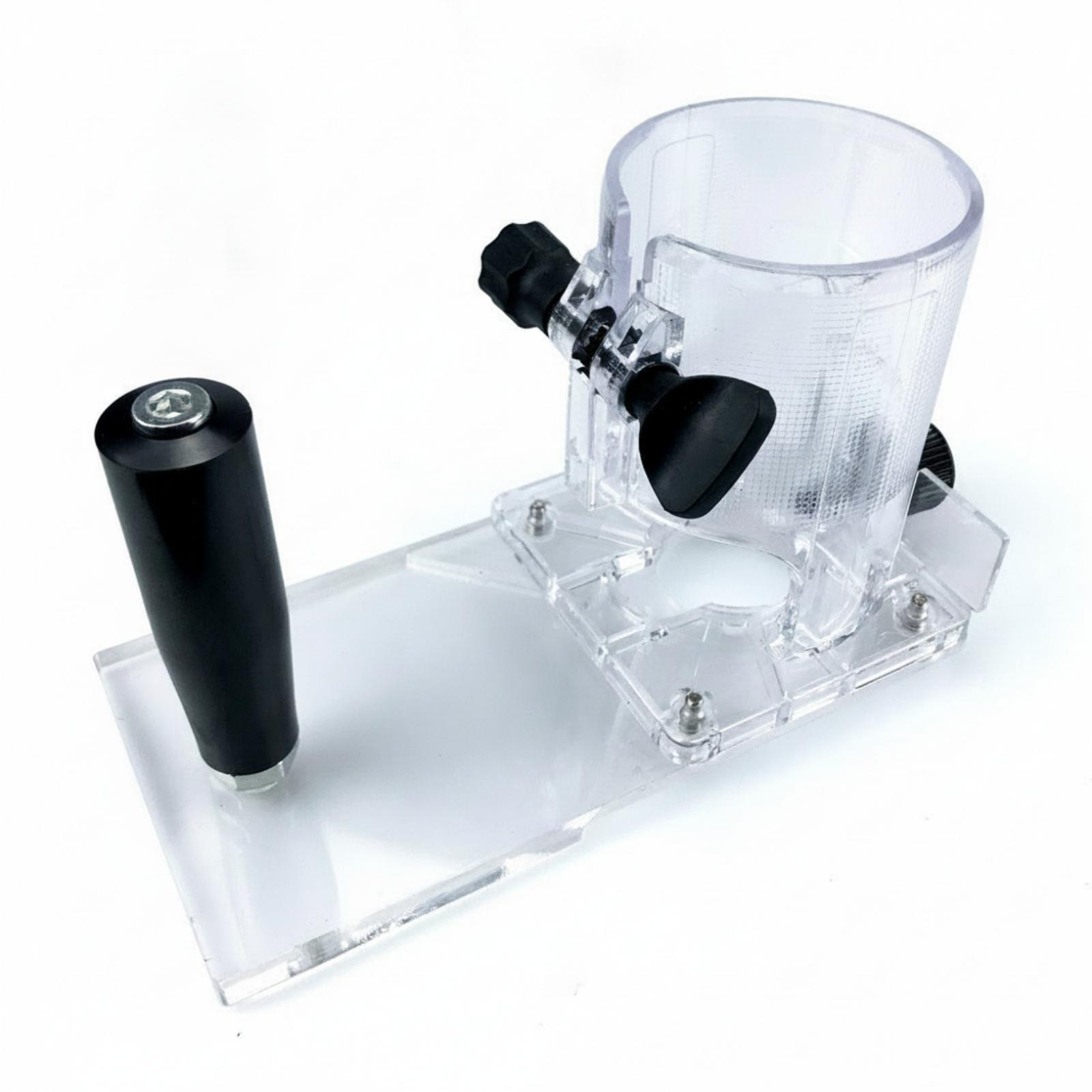 Clear Acrylic Router Base Plat - Router Trim Base recension och pris